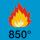 resistente ao fogo a 850°C
