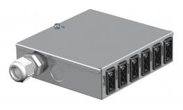 Distribuidor de energia com sistema de encaixe GST18