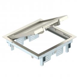 Tampa de encastramento metálica