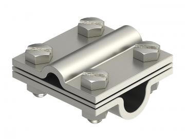 Cruzeta com placa intermédia para Rd 8-10 x Rd 16 A4