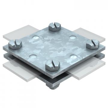 Cruzeta DIN para condutor plano