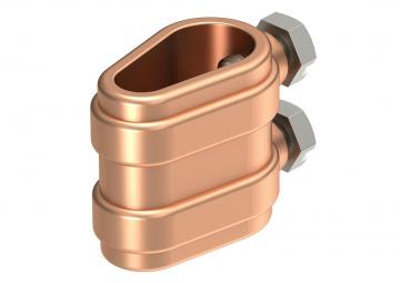 Peça de separação Cu, aberta