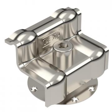 Fixador de extremidade com mola para montagem do módulo fotovoltaico