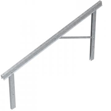 Suporte pré-montado para montagem do módulo fotovoltaico, espaço aberto