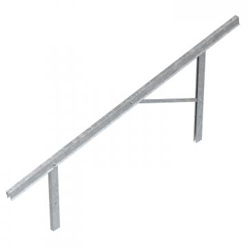 Suporte pré-montado para montagem do módulo fotovoltaico, espaço aberto