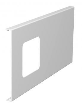 Tampa para caixa de aparelhagem simples para calhas WDK, altura da calha 150 mm