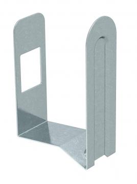 Grampo para calhas LKM largura de calha 100 mm