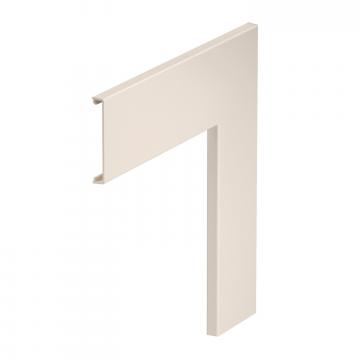 Tampa em plástico para ângulo plano, lisa