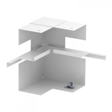 Ângulo interno, assimétrico, para calha técnica Rapid 80 tipo GS-A70170