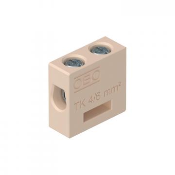 Borne cerâmico, simples