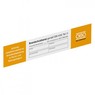 Etiqueta de identificação