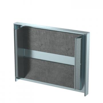 Topo, altura do ducto 80 mm, FS