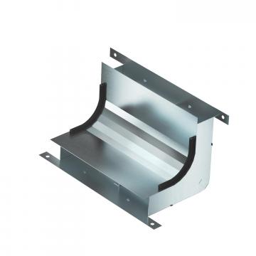 Cotovelo, 2 vias, altura da calha 48 mm