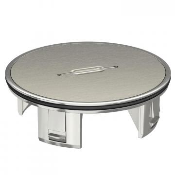 Tubo periscópio, com pega e sem revestimento, para cassete e tampa nivelável