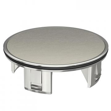 Tubo periscópio, sem revestimento, para cassete e tampa nivelável