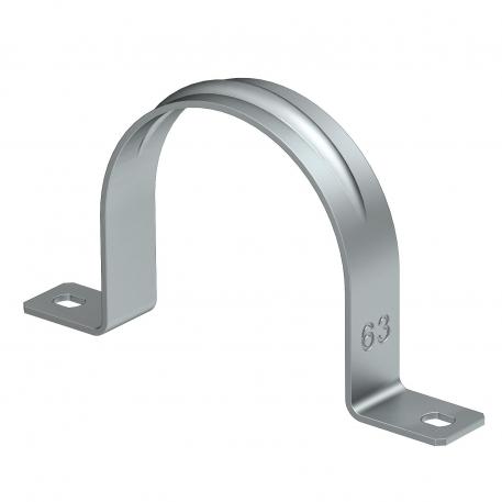 Abraçadeira metálica 605, médias cargas, alumínio