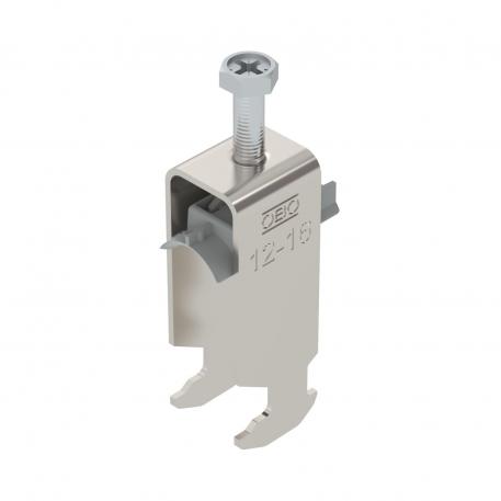 Abraçadeira BBS tipo H dupla, placa de pressão em plástico, A2 12 | 16 | 3