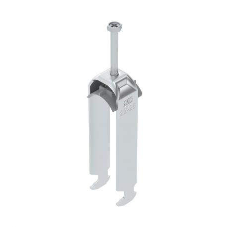 Abraçadeira BBS tipo H tripla, placa de pressão em plástico, Al