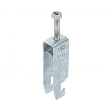 Abraçadeira BBS tipo U tripla, placa de pressão metálica, FT 8 | 12 | 3