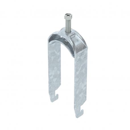 Abraçadeira BBS tipo U dupla, placa de pressão metálica, FT 46 | 52 | 5