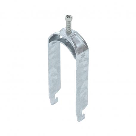 Abraçadeira BBS tipo U dupla, placa de pressão metálica, FT 52 | 58 | 5