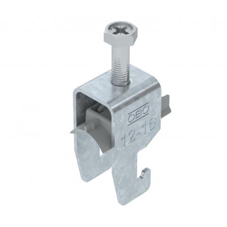 Abraçadeira BBS tipo U simples, placa de pressão em plástico, FT 12 | 16 | 3