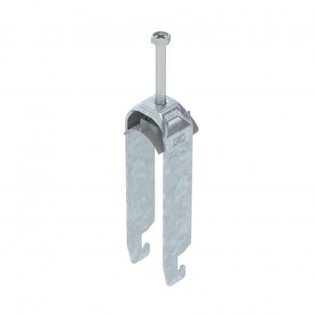 Abraçadeira BBS tipo U tripla, placa de pressão em plástico, FT