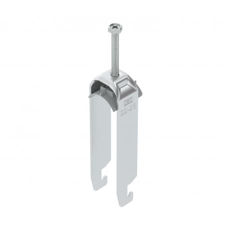 Abraçadeira BBS tipo U tripla, placa de pressão em plástico, Al