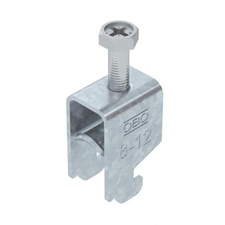 Abraçadeira BBS tipo N simples, placa de pressão metálica, FT 8 | 12 | 3