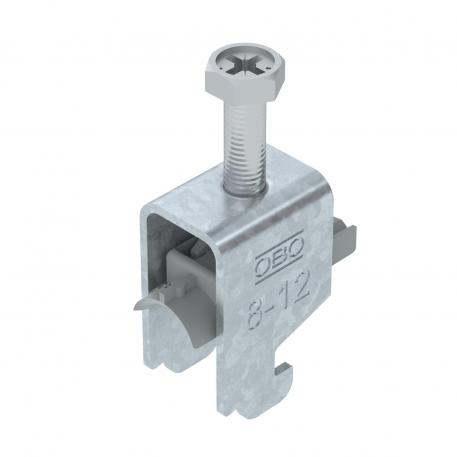 Abraçadeira BBS tipo N simples, placa de pressão em plástico; FT 8 | 12 | 3