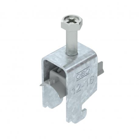 Abraçadeira BBS tipo N dupla, placa de pressão em plástico, FT 12 | 16 | 3