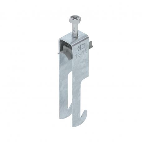 Abraçadeira BBS tipo W dupla, placa de pressão em plástico, FT 12 | 16 | 3