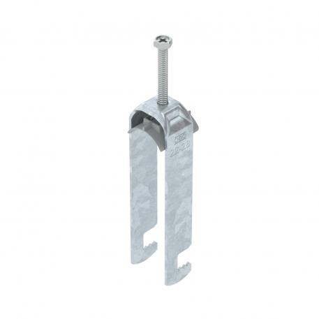 Abraçadeira 2056 tipo F, tripla, placa de pressão em plástico, FT 22 | 28 | 3