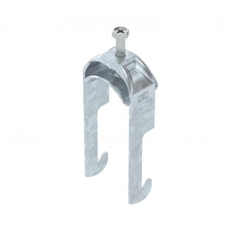 Abraçadeira 2056 tipo W, simples, placa de pressão metálica, FT 34 | 40 | 3