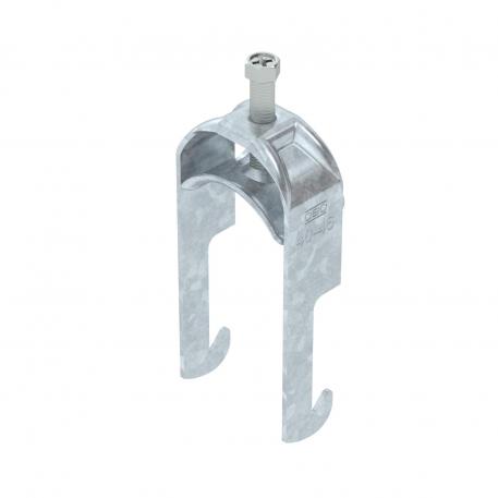 Abraçadeira 2056 tipo W, simples, placa de pressão metálica, FT 40 | 46 | 5