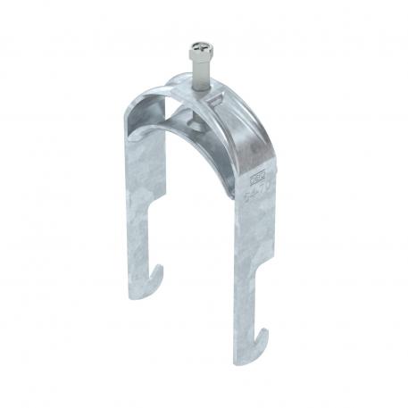 Abraçadeira 2056 tipo W, simples, placa de pressão metálica, FT 64 | 70 | 5