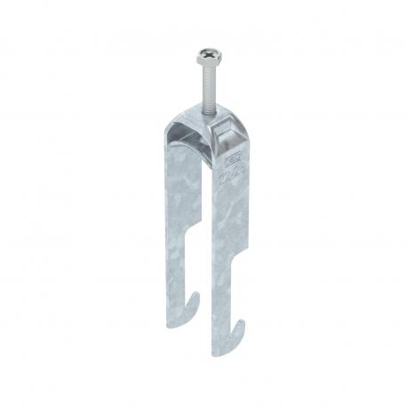 Abraçadeira 2056 tipo W, dupla, placa de pressão metálica, FT 22 | 28 | 3