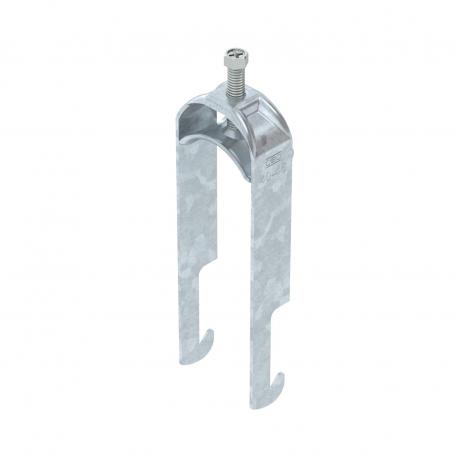 Abraçadeira 2056 tipo W, dupla, placa de pressão metálica, FT 40 | 46 | 5