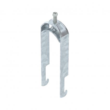 Abraçadeira 2056 tipo W, dupla, placa de pressão metálica, FT 52 | 58 | 5