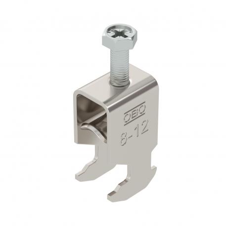 Abraçadeira 2056 tipo H, simples, placa de pressão metálica, A4 8 | 12 | 3