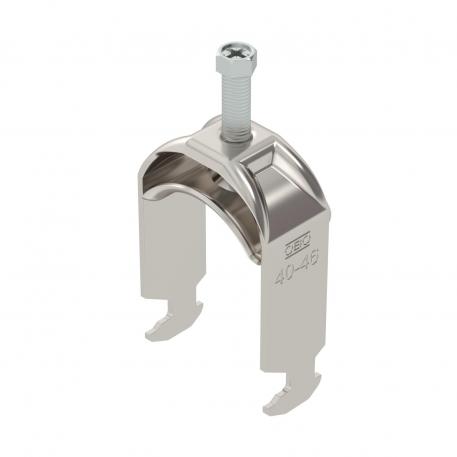 Abraçadeira 2056 tipo H, simples, placa de pressão metálica, A4 40 | 46 | 5