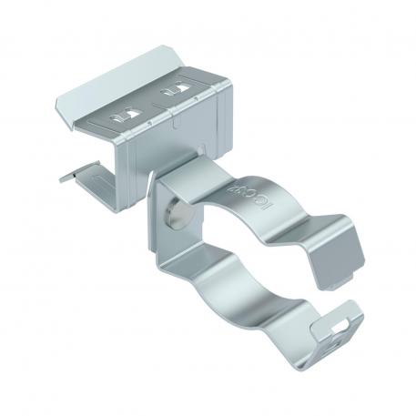 Clip de suspensão, com encaixe de tubo lateral 81 | 40 | 51 | 30 | 32 |  | 82 | 15 | 20