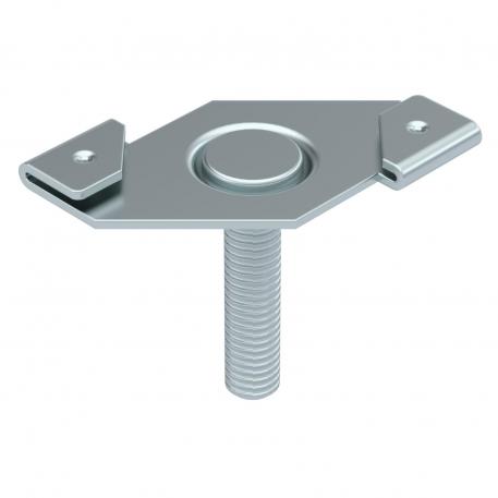 Clip para perfil, com perno roscado M6x25