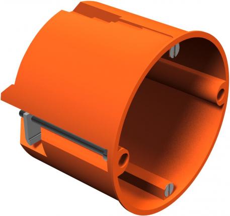 Caixa de aparelhagem funda para parede oca.