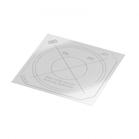 Película de selagem da caixa de aparelhagem para paredes ocas