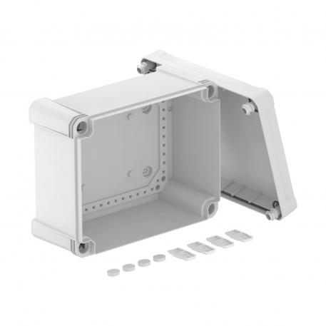 Caixa vazia X 16 227x177x110 |  | IP67 | cinzento claro; RAL 7035