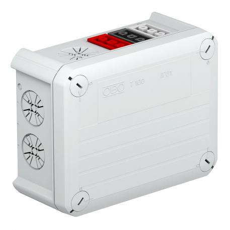 Caixa de derivação T100, com tomada Wieland 6s 3x2