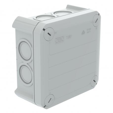 Caixa de derivação T60 com entradas quebráveis