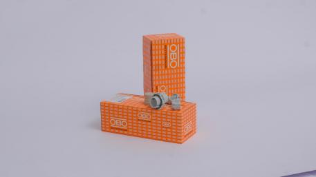 Bucim separável, passa cabos fechado, cinzento claro