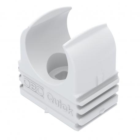 Abraçadeira Quick, resistência ao fio incandescente, branco puro M16